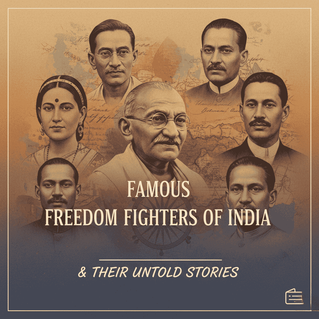 Famous Freedom Fighters of India & Their Untold Stories